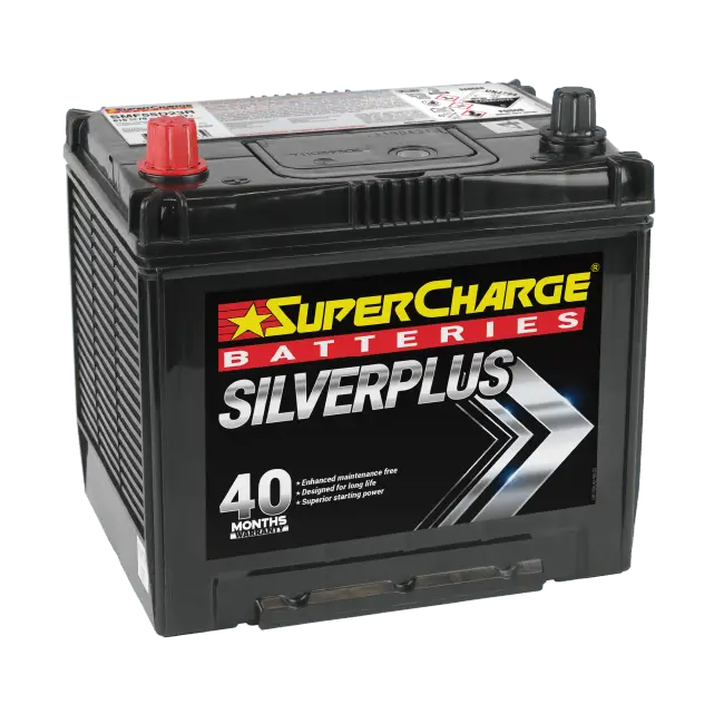 SuperCharge Silver Plus SMF55D23R battery